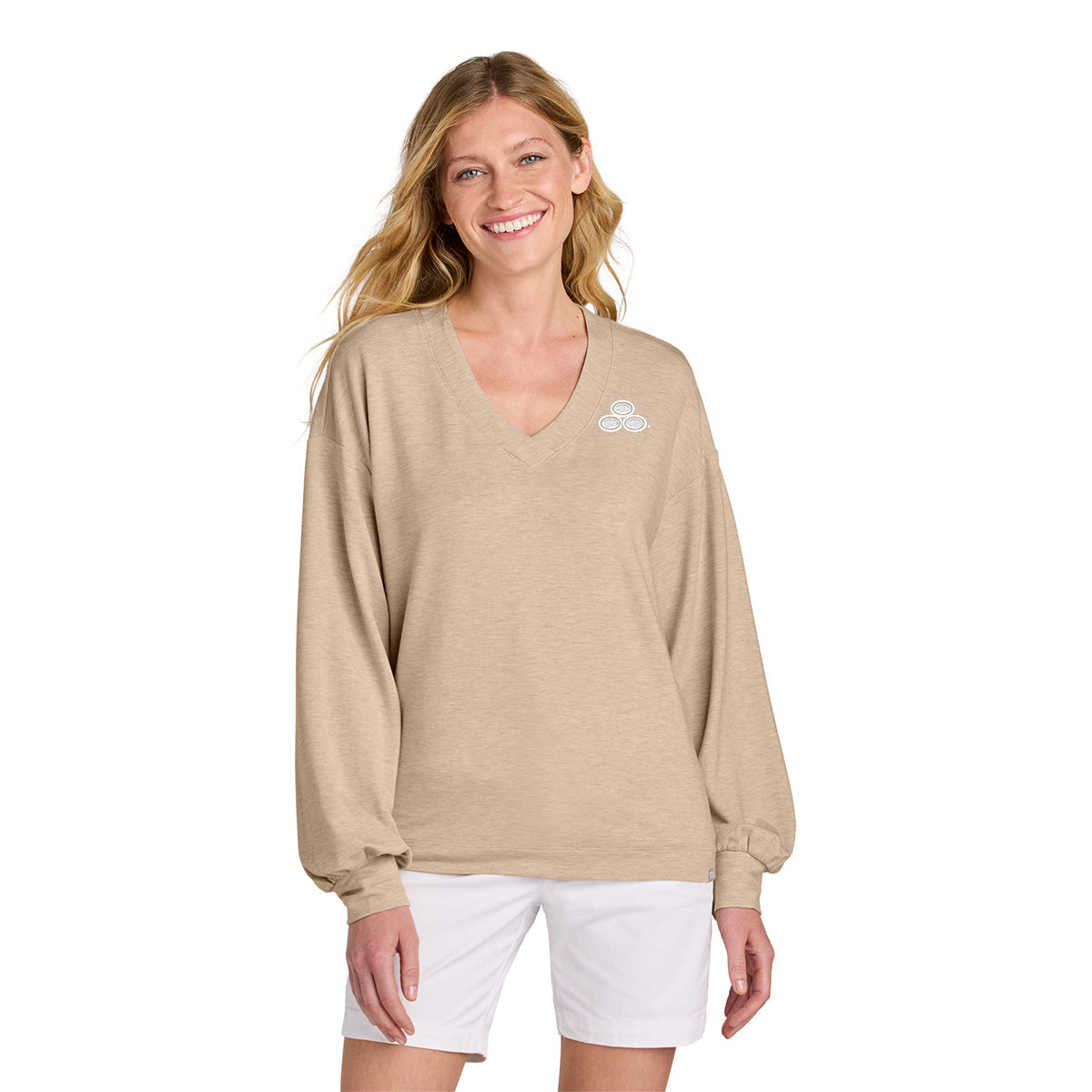 TravisMathew Women's Long Weekend V-Neck