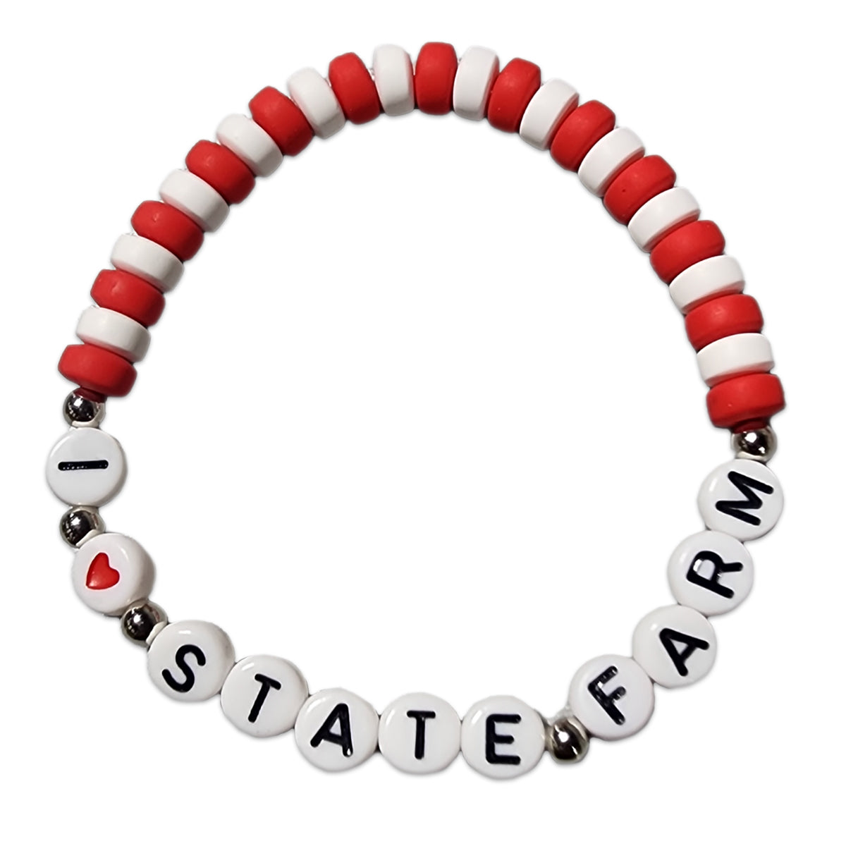 I Love State Farm Friendship Bracelet